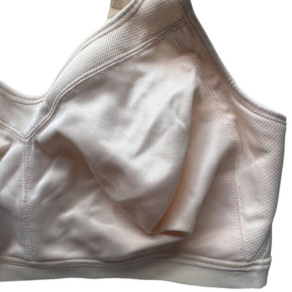 Playtex 18 Hour Wire-Free WF Bra Plus Size 44DD Light Beige Comfort Support New - Picture 10 of 11